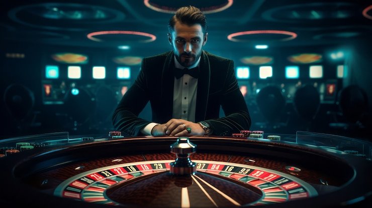 Antarmuka permainan Gaple Online di ratu toto dengan tata letak batu domino