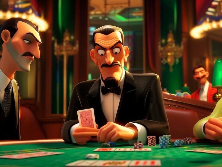 Antarmuka permainan Monopoly Live di perangkat mobile Antarmuka permainan Monopoly Live di perangkat mobile